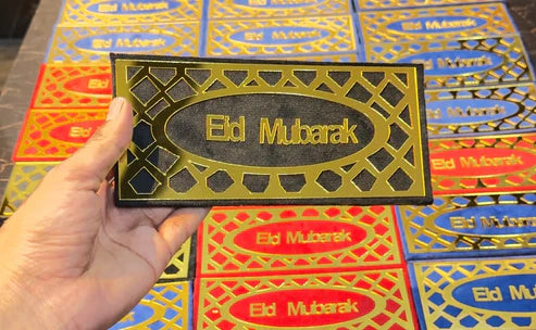 Velvet Eid Card Box